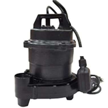 Click here to see Little Giant 620187 Little Giant Submersible Sump/Effluent Pump, 1/2 HP, 115V, 70 GPM, 20' Cord, Piggyback Mechanical Float - ESP50AM (620187)