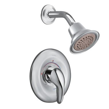 Click here to see Moen TL2392 Moen Villeta Posi-Temp Single-Handle Shower Trim, One-Function, 2.5 GPM, Lever Handle, Bulk Version, Chrome - TL2392 
