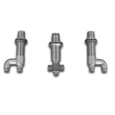 Click here to see Toto TB6TR Toto TB6TR 3-Hole Roman Tub Filler Rough-in Valve, 1/2
