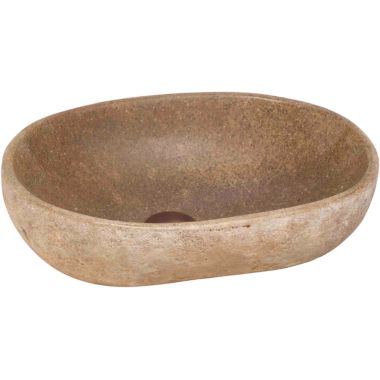 Click here to see Lenova SV-17 Lenova Irregular Vessel Bathroom Sink, Cobble Stone - SV-17
