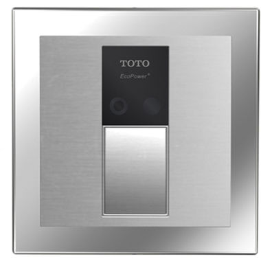 Click here to see Toto TET3LN32#SS Toto TET3LN32 Stainless Sensor Toilet Flush Valve, 4x4