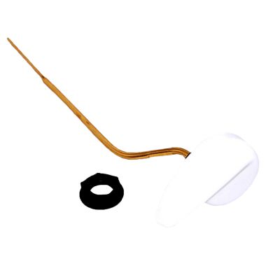 Click here to see Toto THU162#01 Toto THU162#01 Cotton White Toilet Tank Trip Lever