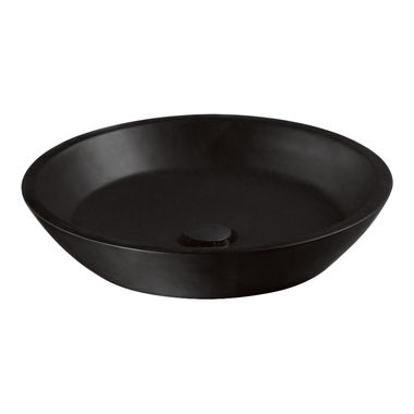 Click here to see Toto FLT141#80 Toto FLT141 Matte Black Waza Noir Cast Iron Vessel Lavatory
