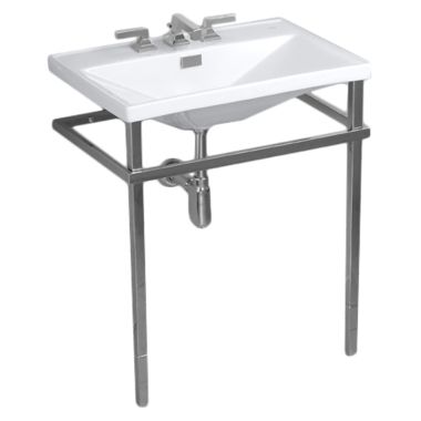 Click here to see Toto LF930.8MCP#11 Toto LF930.8MCP#11 Lloyd Metal Console Lavatory Sink (29