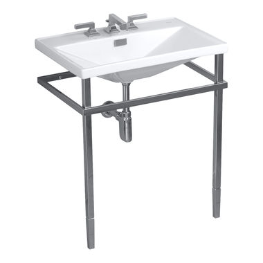 Click here to see Toto LF930MCP#11 TOTO LF930MCP#11 Colonial White Lloyd Metal Console Lavatory