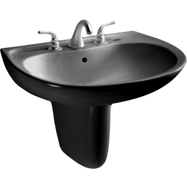Click here to see Toto LHT241.8#51 Toto LHT241.8#51 Supreme 23 x 20 Ebony Lavatory Sink and Shroud