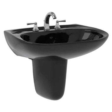 Click here to see Toto LHT242.4#51 Toto LHT242.4 Ebony Prominence Wall Mount Lavatory 4