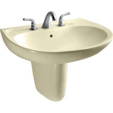 Click here to see Toto LHT241G#03 Toto LHT241G#03 Supreme 23 x 20 Bone Lavatory Sink and Shroud