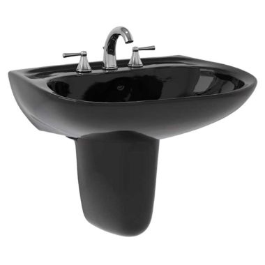 Click here to see Toto LHT242.8#51 Toto LHT242.8 Ebony Prominence Wall Mount Lavatory 8