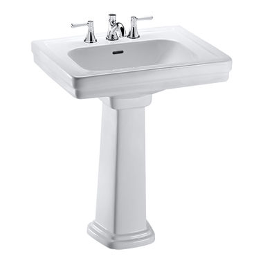 Click here to see Toto LPT530N#11 Toto LPT530N#11Colonial White Promenade Pedestal and Lavatory Basin
