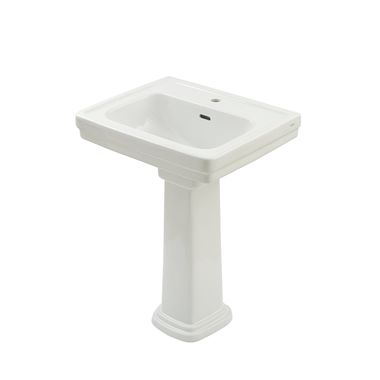 Click here to see Toto LPT532N#01 TOTO LPT532N#01 Promenade Pedestal Lavatory, Cotton White