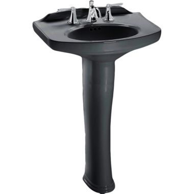 Click here to see Toto LPT642.8#51 Toto LPT642.8#51 Dartmouth 25 x 18 Ebony Pedestal Lavatory Sink