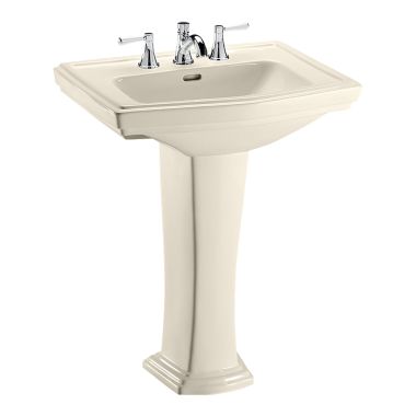 Click here to see Toto LPT780#12 Toto LPT780#12 Clayton 27 x 20 Sedona Beige Pedestal Lavatory Sink
