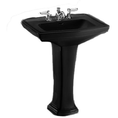 Click here to see Toto LPT780.4#51 Toto LPT780.4#51 Clayton 27 x 20 Ebony Pedestal Lavatory Sink