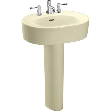 Click here to see Toto LPT790#03 Toto LPT790#03 Nexus 24 x 18 Bone Pedestal Lavatory Sink