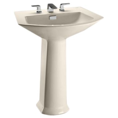 Click here to see Toto LPT960#12 Toto LPT960#12 Sedona Beige Soiree Pedestal Lavatory Single Hole--Complete