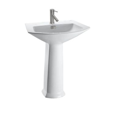 Click here to see Toto LPT962#01 Toto LPT962#01 Cotton White Soiree Pedestal Lavatory--Complete