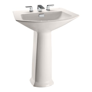 Click here to see Toto LPT962#03 Toto LPT962#03 Bone Soiree Pedestal Lavatory--Complete