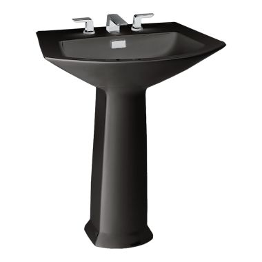 Click here to see Toto LPT962#51 Toto LPT962#51 Ebony Soiree Pedestal Lavatory--Complete