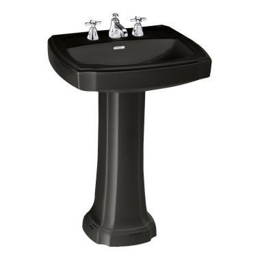 Click here to see Toto LPT972#51 Toto LPT972 Ebony Guinevere Pedestal Lavatory Single Hole--Complete