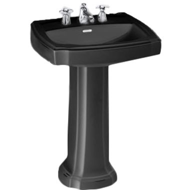 Click here to see Toto LPT972.8#51 Toto LPT972.8 Ebony Guinevere Pedestal Lavatory 8