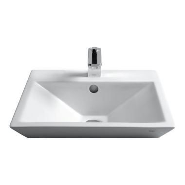 Click here to see Toto LT172G#01 TOTO LT172G#01 Cotton White Kiwami Renesse Design II Vessel Lavatory