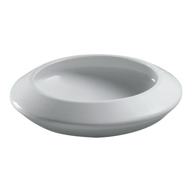 Click here to see Toto LT185#01 Toto LT185 Cotton White Curva Vessel Lavatory