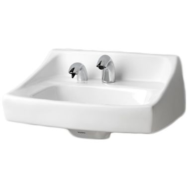 Click here to see Toto LT307A#01 Toto LT307A Cotton White Commercial Wall-Hung Lavatory