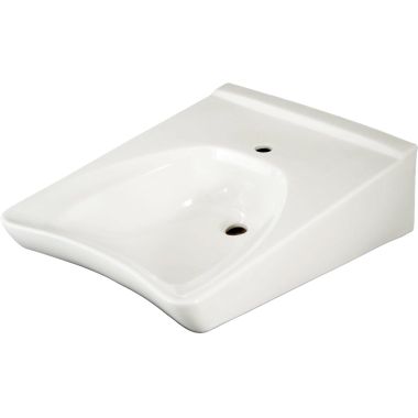 Click here to see Toto LT308#01 Toto LT308 Cotton White Commercial Wall-Mount Wheelchair Lavatory