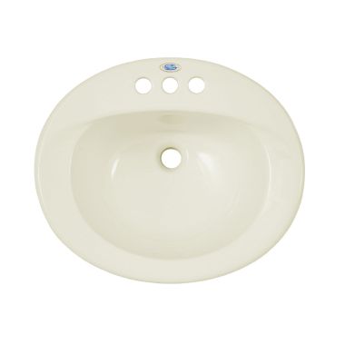 Click here to see Toto LT511.4G#12 Toto Supreme Self Rimming Lavatory, 4in Centers, CeFiONtect, ADA, Sedona Beige - LT511.4G#12