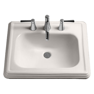 Click here to see Toto LT531.8#03 Toto LT531.8#03 Bone Promenade Self-Rimming Lavatory 8
