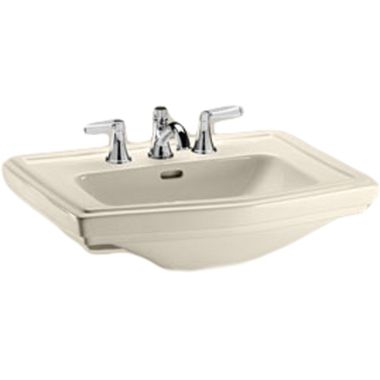 Click here to see Toto LT780.8#12 Toto lpt780.8 Sedona Beige Clayton Pedestal Lavatory, Sink Only 8