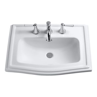 Click here to see Toto LT781#11 Toto Clayton Self Rimming Lavatory Sink, Single Hole, ADA, Vitreous china, Rectangular, Colonial White - LT781#11