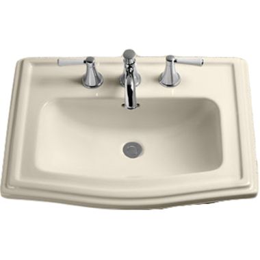Click here to see Toto LT781.4#12 Toto Clayton Self Rimming Lavatory, 4in Centers, ADA, Sedona Beige - LT781.4#12
