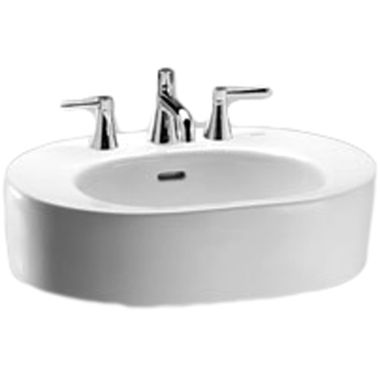 Click here to see Toto LT790#01 Toto lpt790 Cotton White Nexus Pedestal Lavatory, Sink Only Single Hole