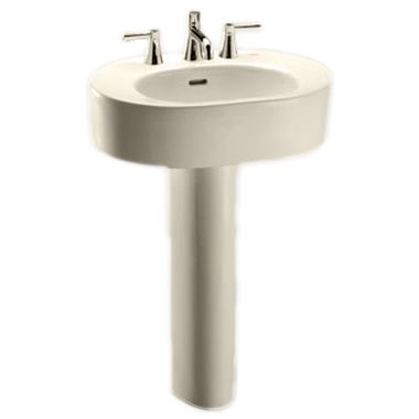 Click here to see Toto LT790#12 Toto LT790#12 Nexus Pedestal Bathroom Sink, Single Hole, Sedona Beige