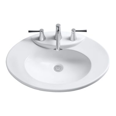 Click here to see Toto LT909#11 Toto LT909 Colonial White Pacifica Self-Rimming Lavatory Single Hole ADA