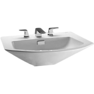 Click here to see Toto LT962.8#01 Toto LT962.8#01 Cotton White Soiree Pedestal Lavatory, Sink Only