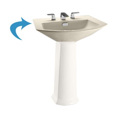 Click here to see Toto LT962.8#12 Toto Soiree  25-1/8