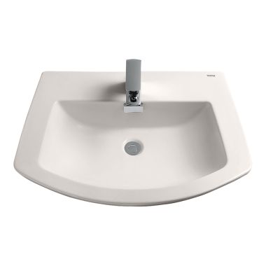 Click here to see Toto LT963#03 Toto Soiree Self-Rimming Lavatory, Single Hole, ADA, Bone - LT963#03