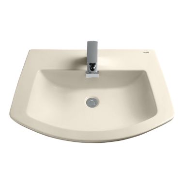 Click here to see Toto LT963#12 Toto Soiree Self-Rimming Lavatory Sink, Single Hole, ADA, Vitreous China, Sedona Beige - LT963#12