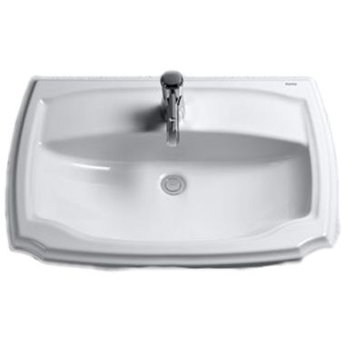 Click here to see Toto LT971.8#11 Toto LT971.8 Colonial White Guinevere Self-Rimming Lavatory 8