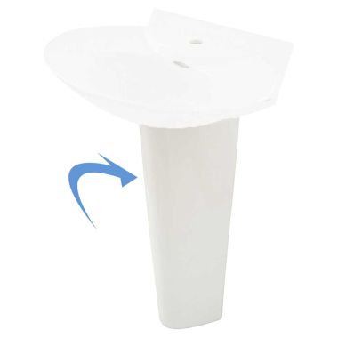 Click here to see Toto PT908N#11 Toto PT908N#11 Colonial White Pacifica Pedestal Only