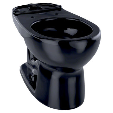 Click here to see Toto C743E#51 TOTO  Eco Drake and Drake Round Toilet Bowl, Ebony - C743E#51