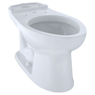 Click here to see Toto C744E#01 TOTO  Eco Drake and Drake Elongated Toilet Bowl, Cotton White - C744E#01