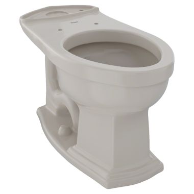 Click here to see Toto C784EF#03 TOTO Eco Clayton and Clayton Universal Height Elongated Toilet Bowl, Bone - C784EF#03