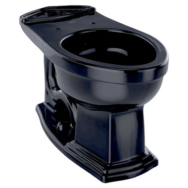 Click here to see Toto C784EF#51 TOTO Eco Clayton and Clayton Universal Height Elongated Toilet Bowl, Ebony - C784EF#51