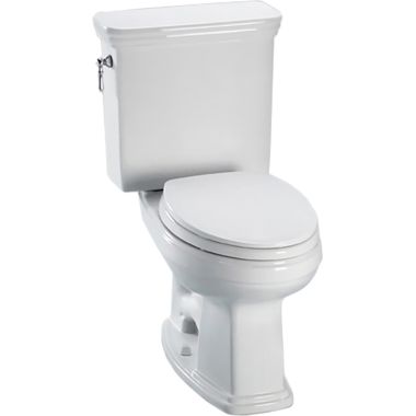 Click here to see Toto CST424EFG#01 Toto CST424EFG#01 Cotton White Two Piece Promenade Toilet with Elongated Bowl and Tank