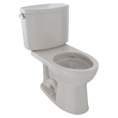 Click here to see Toto CST454CEFG#12 TOTO Drake II Two-Piece Toilet - 1.28 GPF, Elongated, Sedona Beige - TOTO CST454CEFG#12