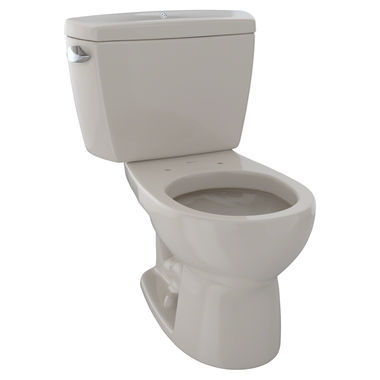 Click here to see Toto CST743SB#03 Toto CST743SB#03 Drake Two-Piece Round Toilet,  1.6 GPF - Bone 